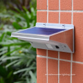 Sensor de movimiento impermeable Luz de pared de seguridad solar al aire libre